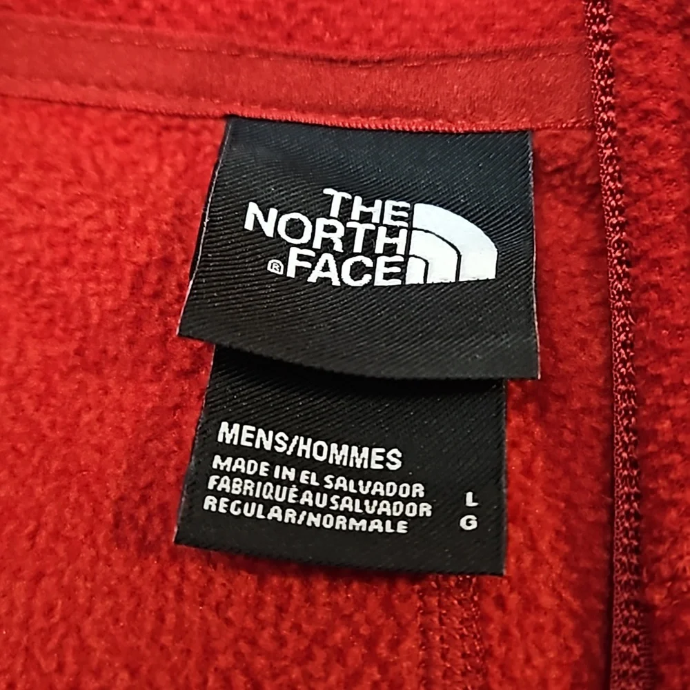 The North Face Textured Cap Rock Fleece Quarter Zip Pullover Men's Large